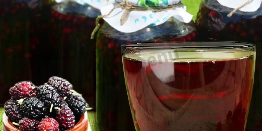 Как приготовить компот из шелковицы