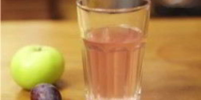 Рецепт компота из слив и яблок