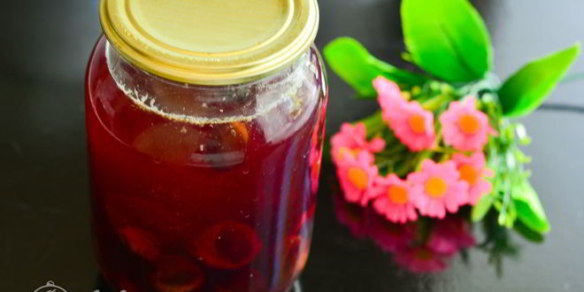 Рецепт компота из слив с косточками на зиму