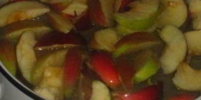 Рецепт компота из свежих яблок