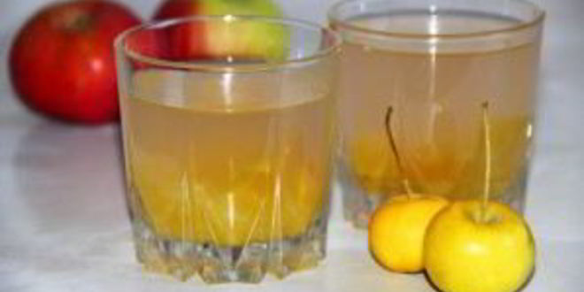 Рецепт компота из свежих яблок