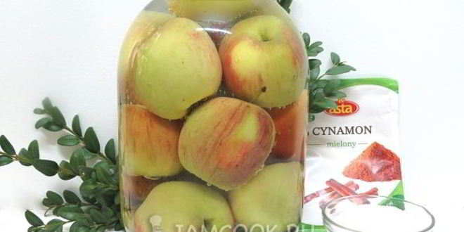 Рецепт компота из целых яблок на зиму