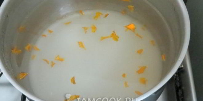 Рецепт компота из целых яблок на зиму