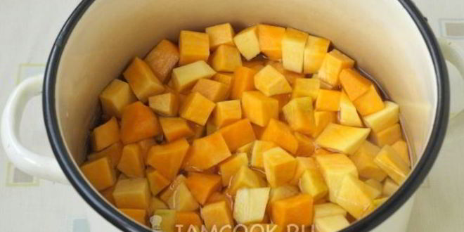 Рецепт компота из тыквы