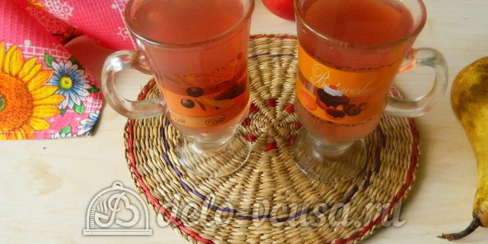 Как приготовить компот из яблок, груш и ягод