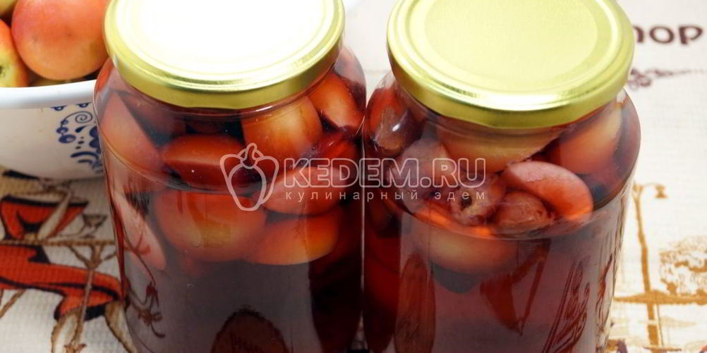 Как приготовить компот из яблок и черной смородины