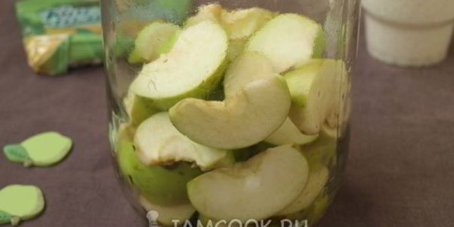 Рецепт компота из яблок на зиму без стерилизации