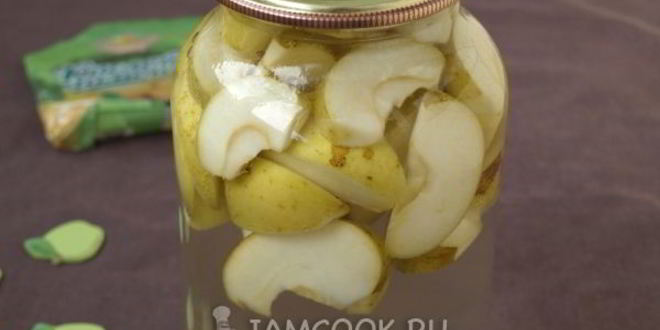 Рецепт компота из яблок на зиму без стерилизации