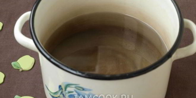 Рецепт компота из яблок на зиму без стерилизации