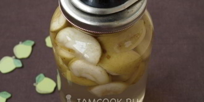 Рецепт компота из яблок на зиму без стерилизации