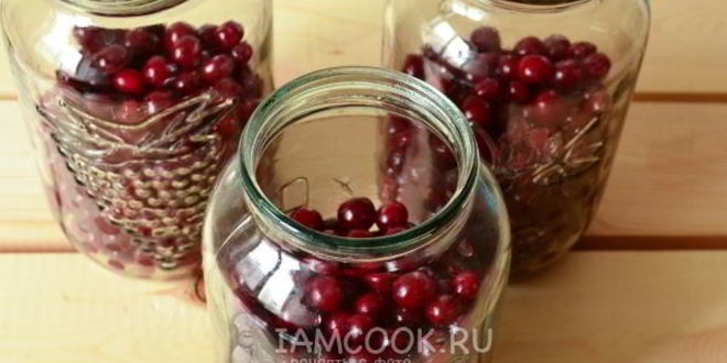 Рецепт концентрированного компота из вишни на зиму