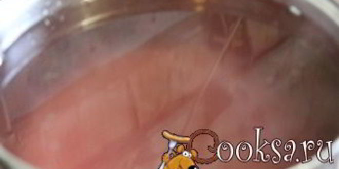 Рецепт сливового компота с базиликом на зиму