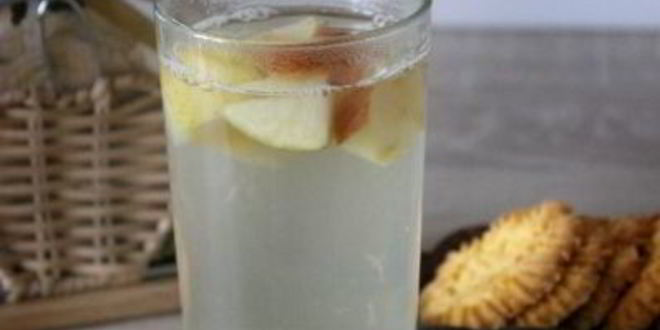 Рецепт яблочного компота с киви и лимоном