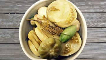 Рецепт Квашеных зеленых помидоров на зиму в банках