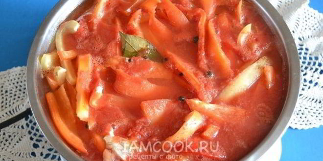 Рецепт лечо из болгарского перца с томатной пастой