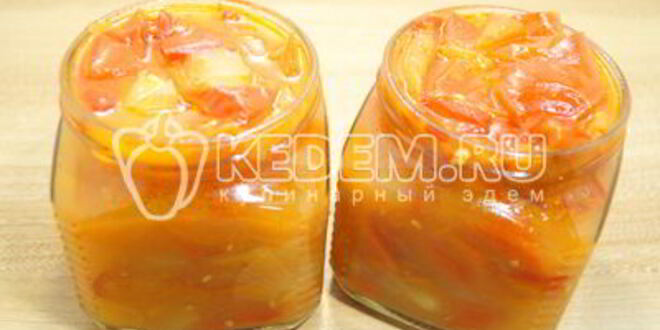 Рецепт лечо из болгарского перца