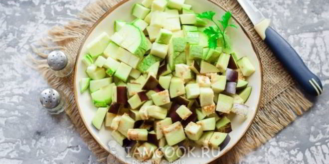 Рецепт лечо из кабачков и баклажанов