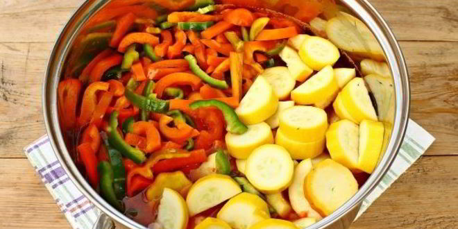 Рецепт лечо из кабачков и перца