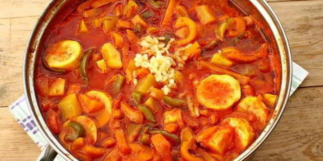Рецепт лечо из кабачков и перца