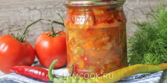 Рецепт лечо из кабачков с помидорами на зиму