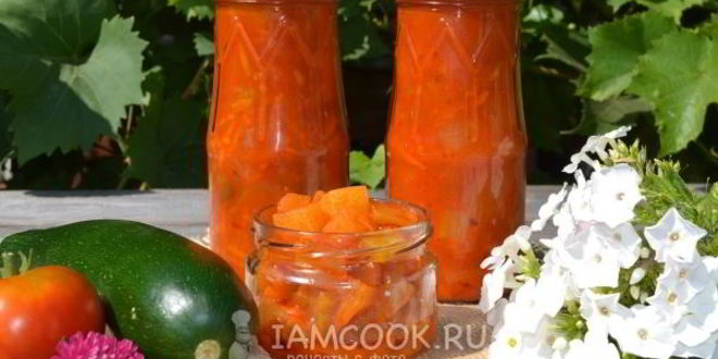 Рецепт лечо из кабачков с томатной пастой