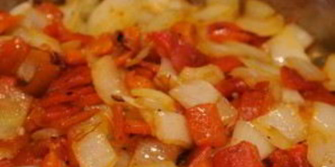 Рецепт лечо из перца и лука