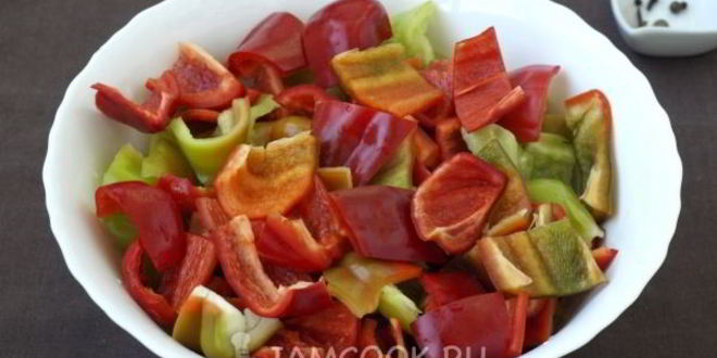 Рецепт лечо из перца и помидоров без уксуса