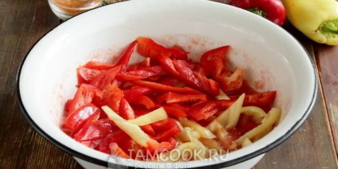 Рецепт лечо из перца и помидоров