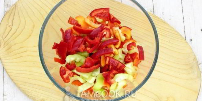 Рецепт лечо из перца, помидоров и лука