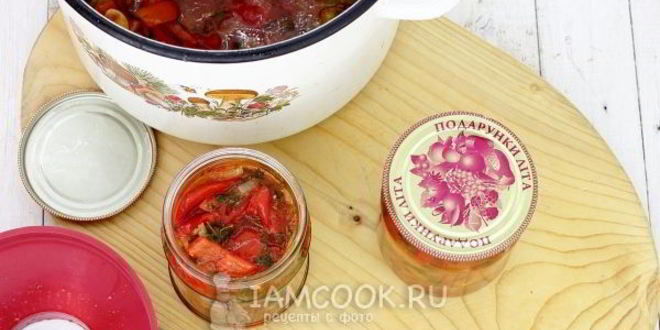 Рецепт лечо из перца, помидоров и лука