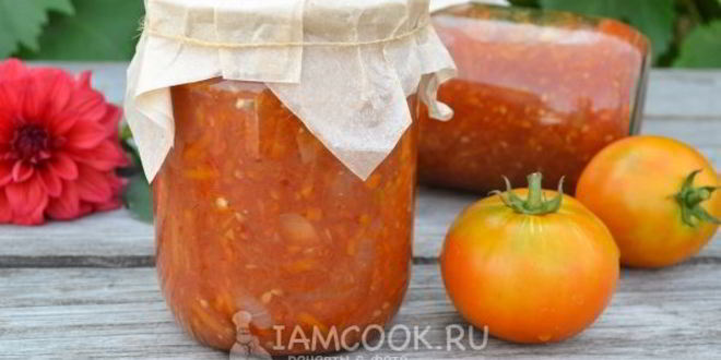 Рецепт лечо из помидоров