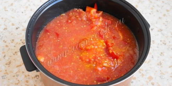 Рецепт лечо по-домашнему в мультиварке