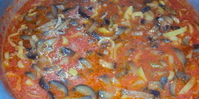 Рецепт лечо с баклажанами