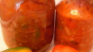 Рецепт Лечо с фасолью