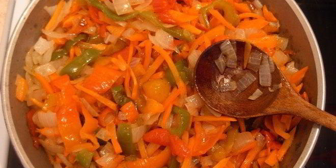 Рецепт лечо с фасолью