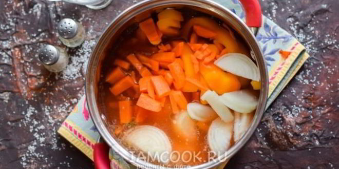 Рецепт лечо с морковью и томатной пастой