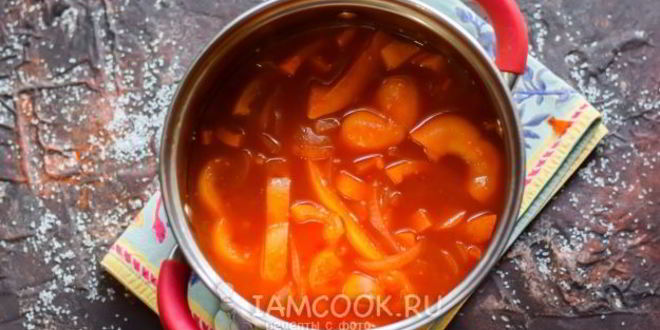 Рецепт лечо с морковью и томатной пастой