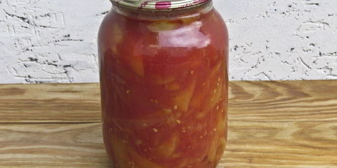 Рецепт лечо с помидорами и перцем