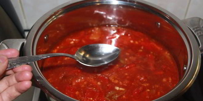 Рецепт лечо с виноградным соком