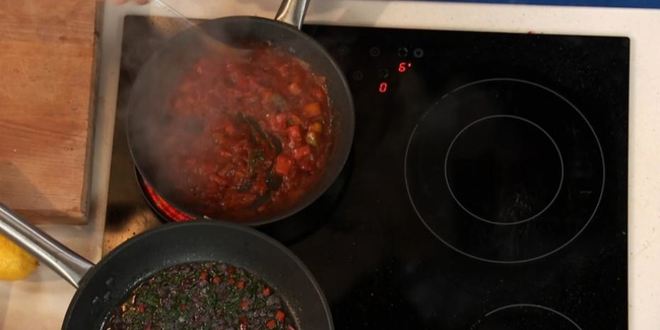 Рецепт пятиминутки из белого амура с лечо