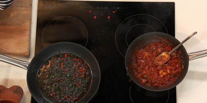 Рецепт пятиминутки из белого амура с лечо