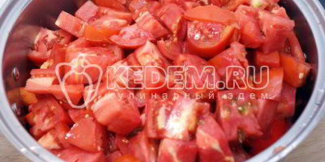 Рецепт сладкого лечо