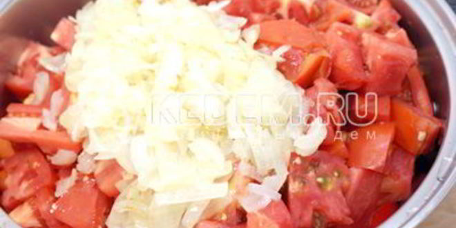 Рецепт сладкого лечо