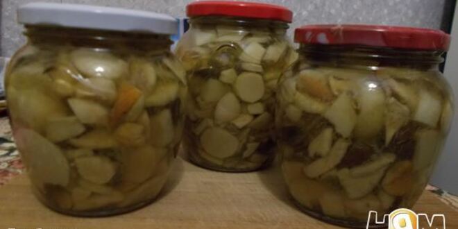 Рецепт белых грибов маринованных