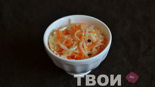 Рецепт Быстрой маринованной капусты