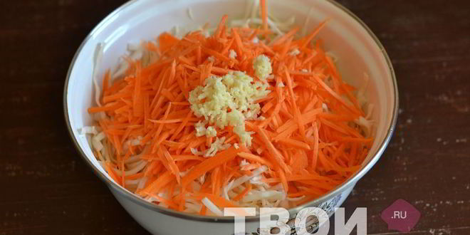 Рецепт быстрой маринованной капусты