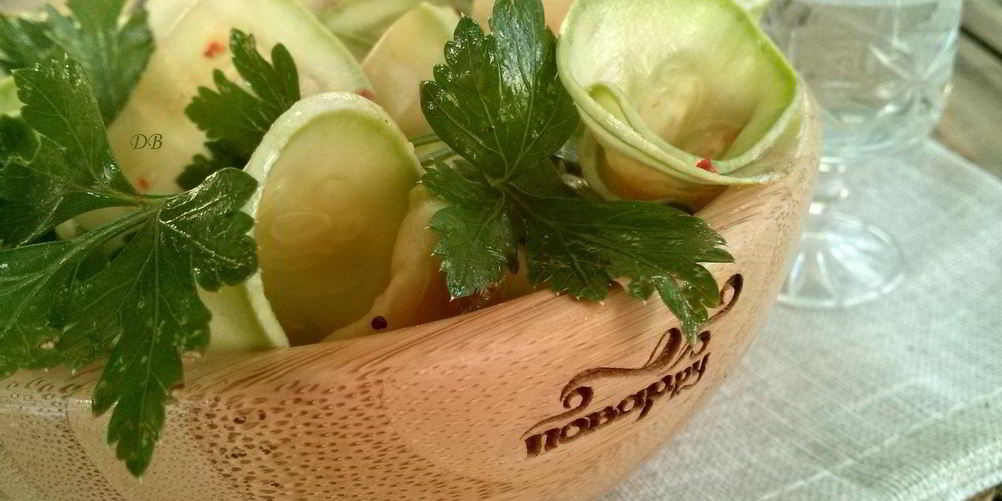 Как приготовить кабачки маринованные мгновенного поедания