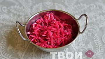 Рецепт Капусты маринованной со свеклой