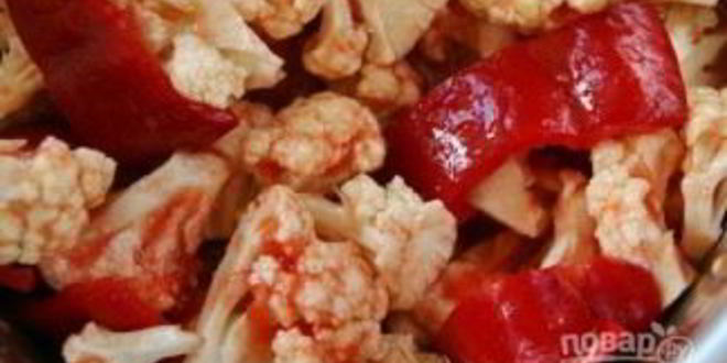 Рецепт капусты, маринованной в томатном соке