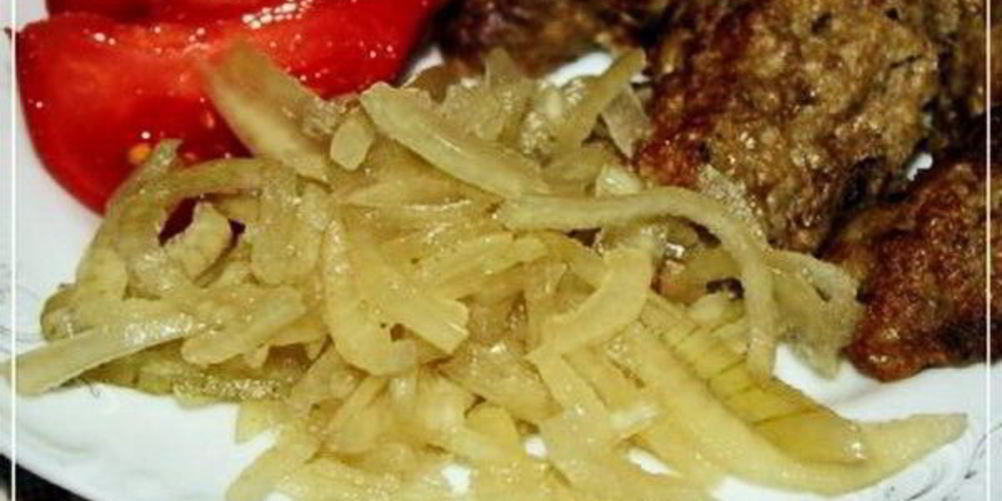Как приготовить лук маринованный